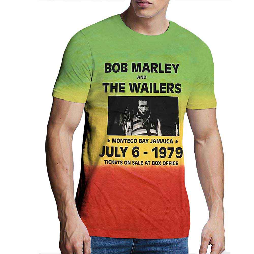 Bob Marley - Montego Bay - T-Shirt Green