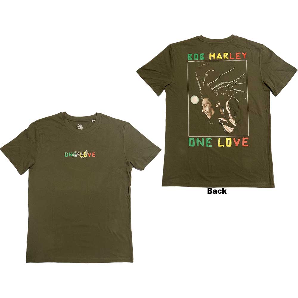 Bob Marley - One Love Dreads - T-Shirt Green