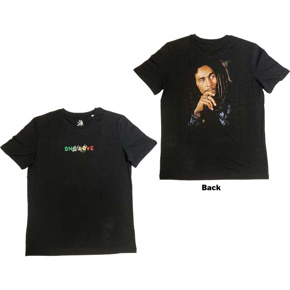 Bob Marley - One Love Portrait - T-Shirt Black