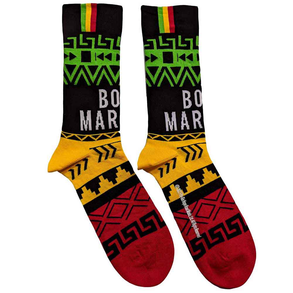 Bob Marley - Press Play - Socks Black