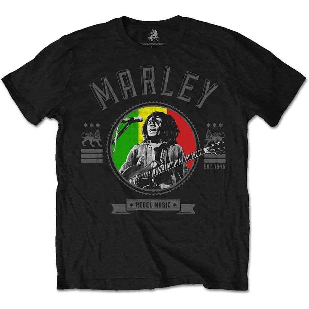 Bob Marley - Rebel Music Seal - T-Shirt