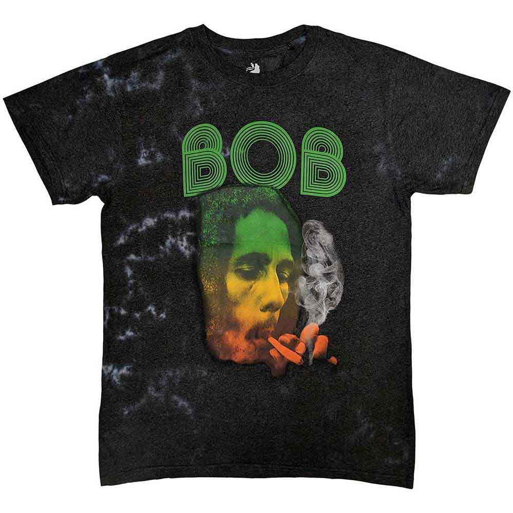 Bob Marley - Smoke Gradient - T-Shirt Grey