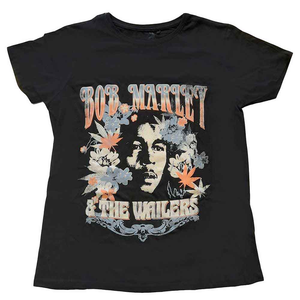 Bob Marley - & The Wailers - T-Shirt Black