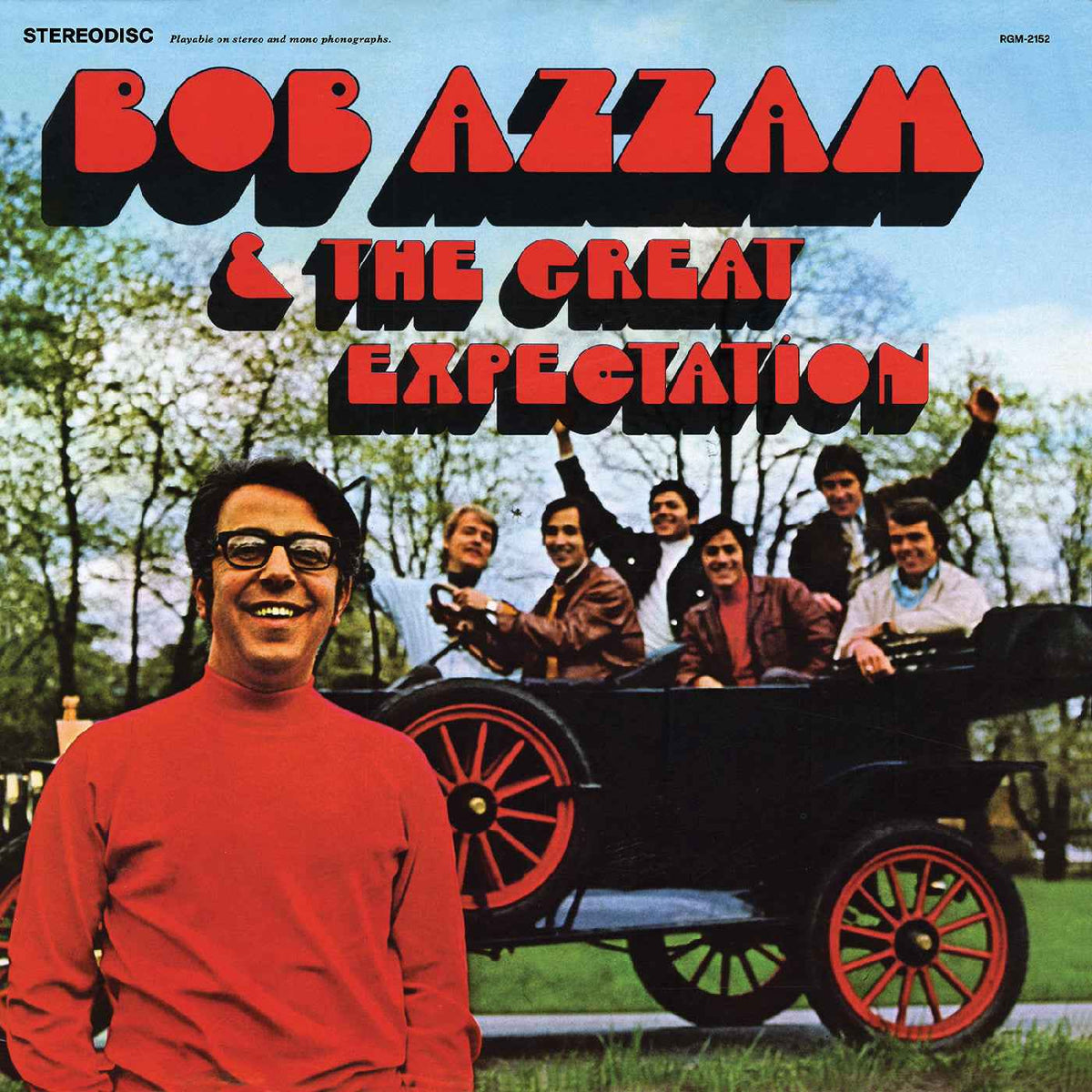 Bob & The Great Expectation Azzam - Bob Azzam & The Great Expectation - Remastered (Fire Orange Vinyl) - Vinyl