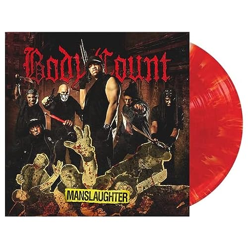Body Count - Manslaughter [Cloudy Blood Red/Ultra Clear LP] - Vinyl