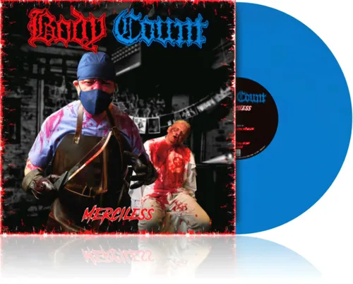 Body Count - Merciless (Indie Exclusive, "Cold- Blooded" Blue Colored Vinyl, Limited Edition) - Vinyl