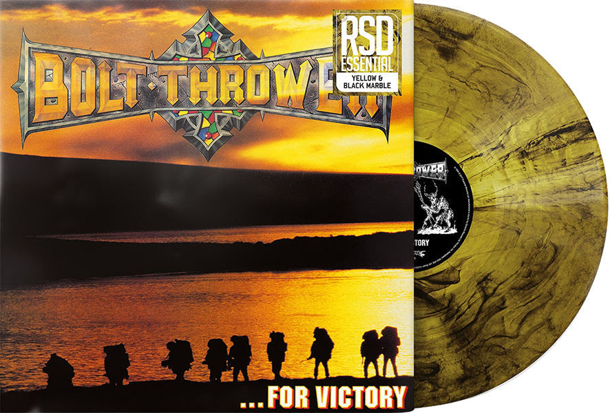 Bolt Thrower - ...For Victory (Indie Exclusive) [Yellow & Black Marble Vinyl] - Vinyl