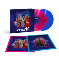 Boney M. - Magic Of Boney M. (Special Remix Edition) (Transparent Magenta & Transparent Blue Colored Vinyl) (2 Lp's) - Vinyl