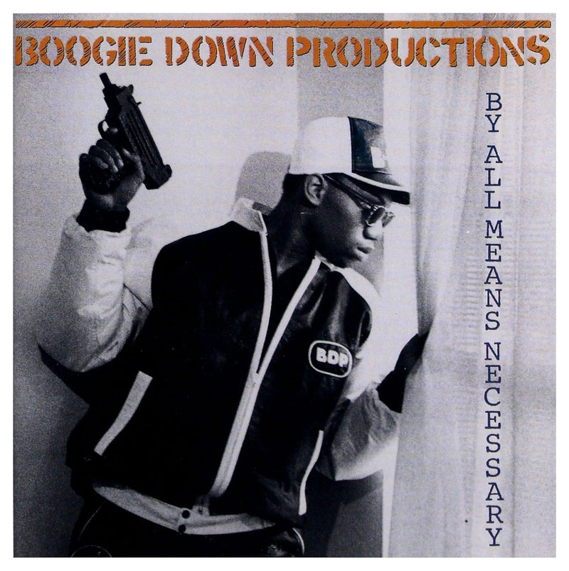 Boogie Down Productions - By All Means Necessary (Limited Edition, Orange Colored Vinyl) - Vinyl