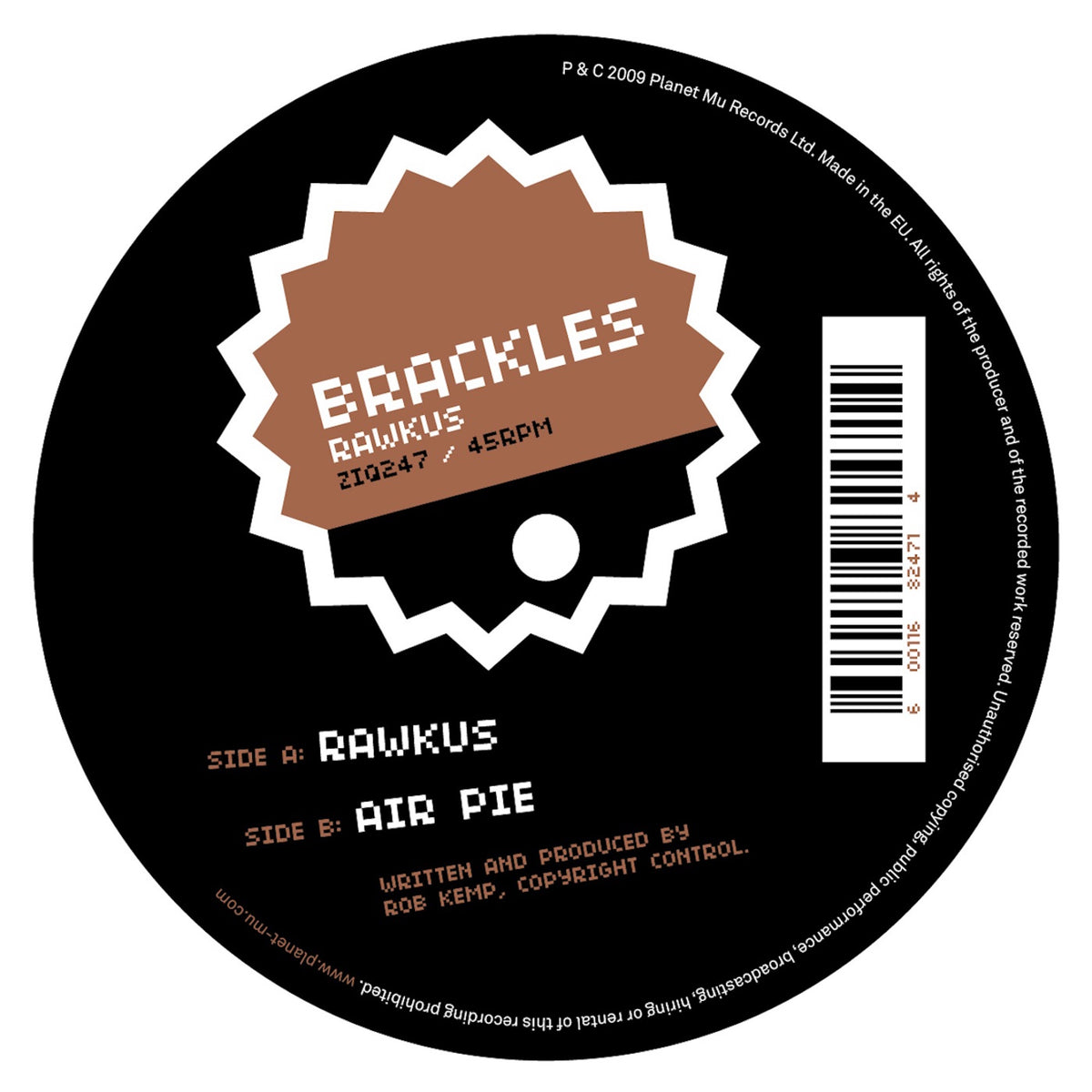 Brackles - Rawkus - 12" - Vinyl