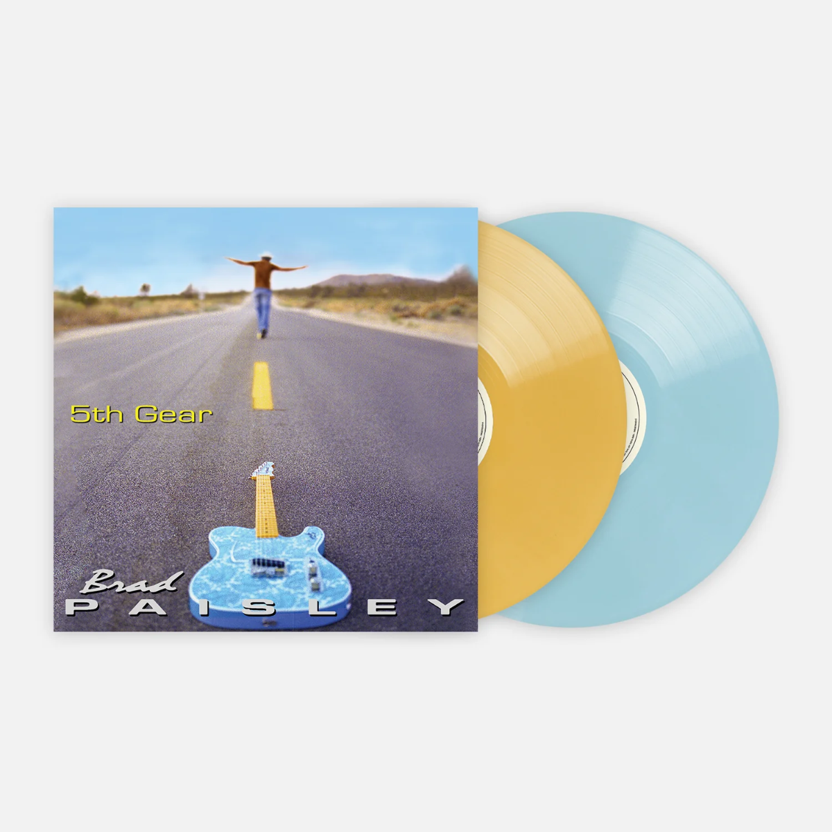 Brad Paisley - 5th Gear (Limited Edition, Yellow & Blue Colored Vinyl) (2 Lp) - Vinyl