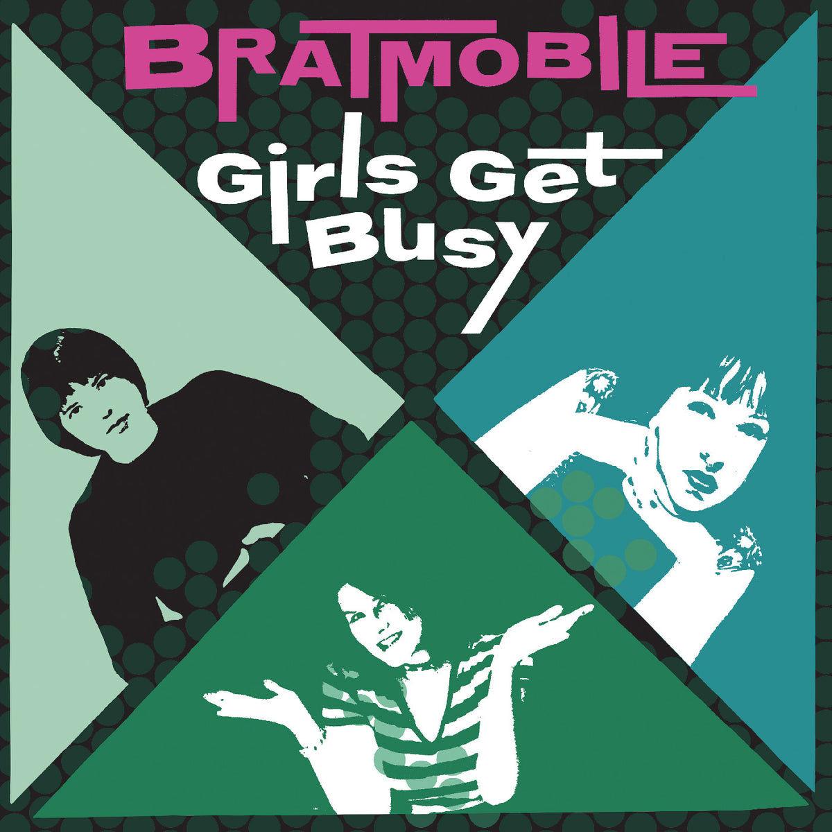 Bratmobile - Girls Get Busy (EVERGREEN VINYL) - Vinyl