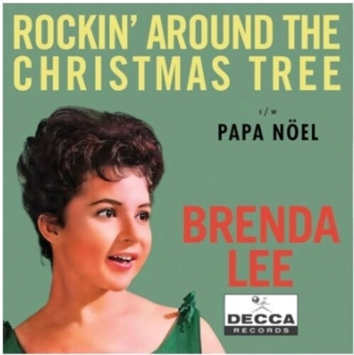 Brenda Lee - Rockin' Around The Christmas Tree (Translucent Emerald Colored Vinyl) (7" Single) - Vinyl