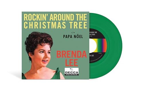 Brenda Lee - Rockin' Around The Christmas Tree (Translucent Emerald Colored Vinyl) (7" Single) - Vinyl