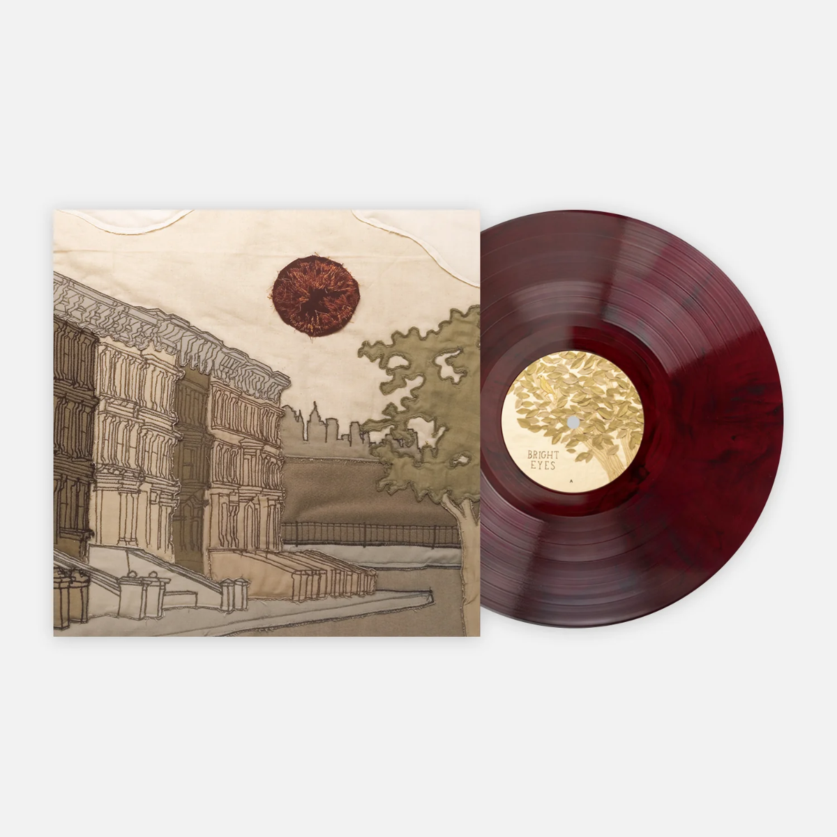 Bright Eyes - I'm Wide Awake, It's Morning (Limited Edition, Red Marble Colored Vinyl) - Vinyl