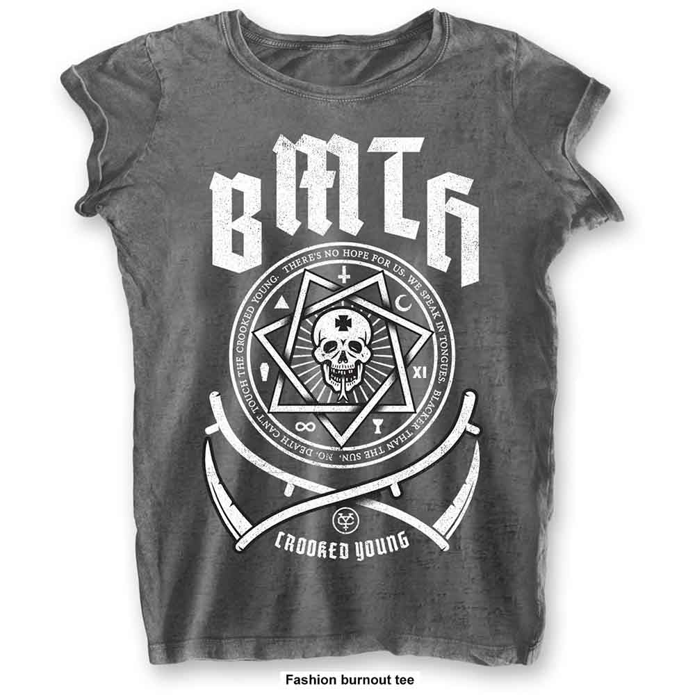 Bring Me The Horizon - Crooked Young - T-Shirt Grey