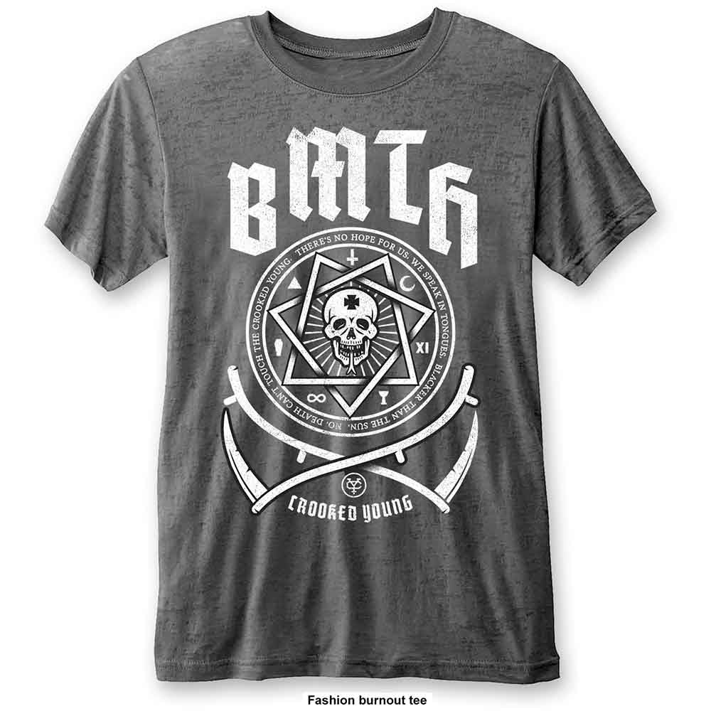 Bring Me The Horizon - Crooked Young - T-Shirt Grey