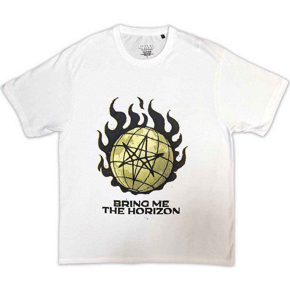 Bring Me The Horizon - Globe Yellow - T-Shirt Yellow