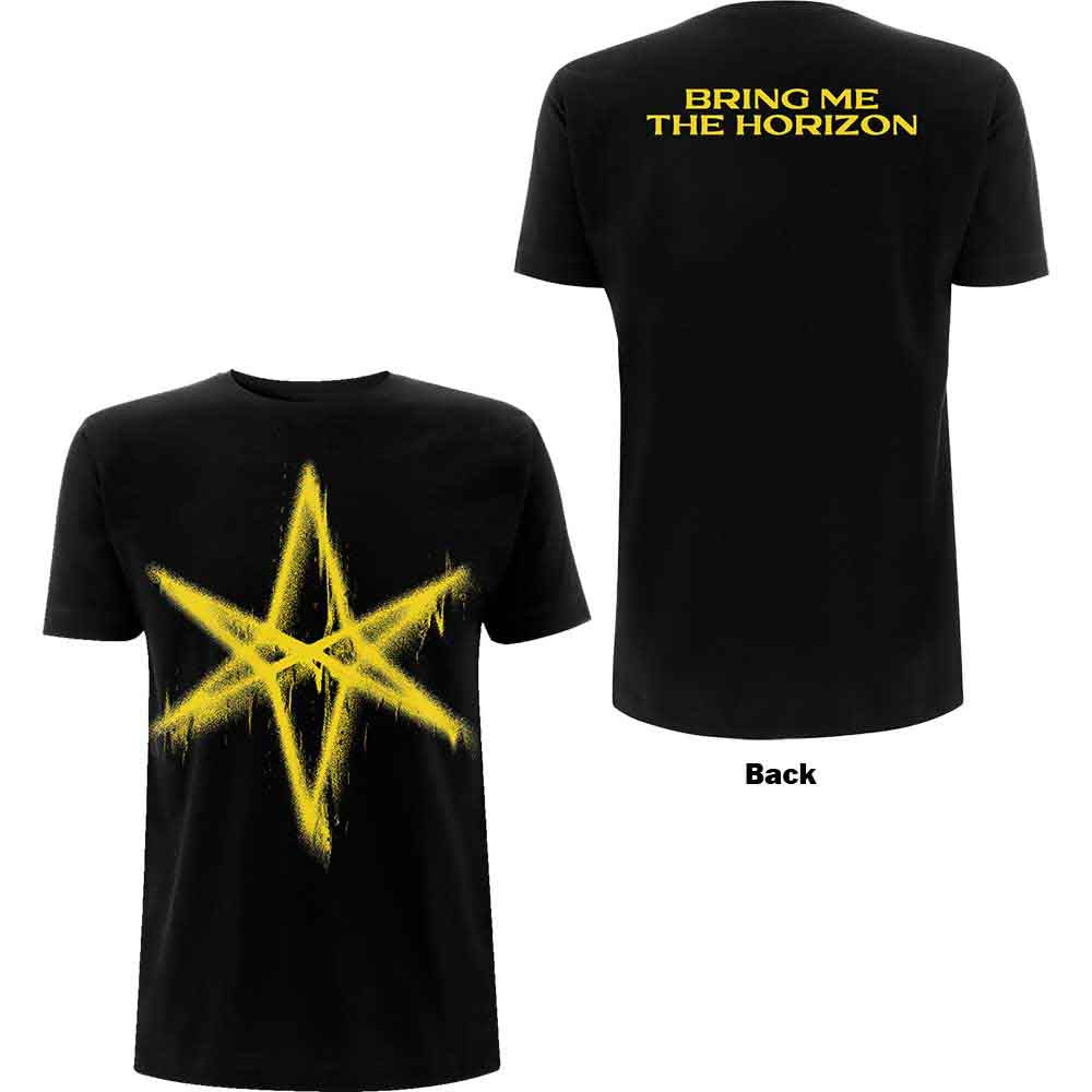 Bring Me The Horizon - Spray Hex - T-Shirt Black