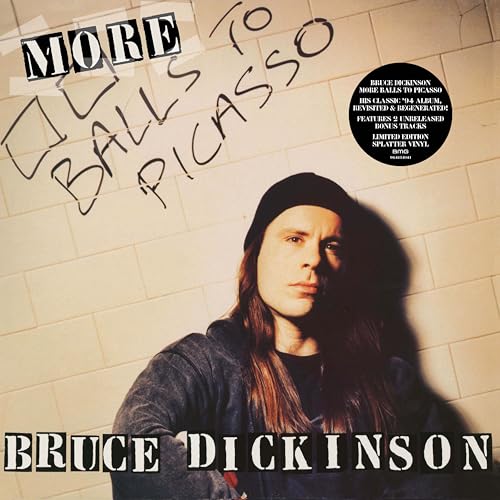 Bruce Dickinson - More Balls To Picasso [Multicolor Splatter 2 Lp] - Vinyl