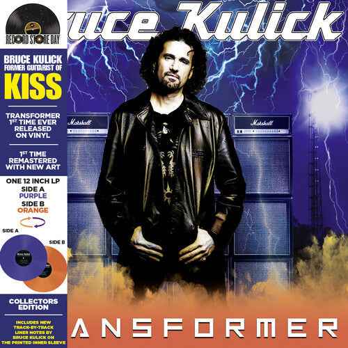 Bruce Kulick - Transformer (RSD Exclusive, Limited Edition, Purple & Orange Colored Vinyl, Deluxe Edition, Reissue) - Vinyl