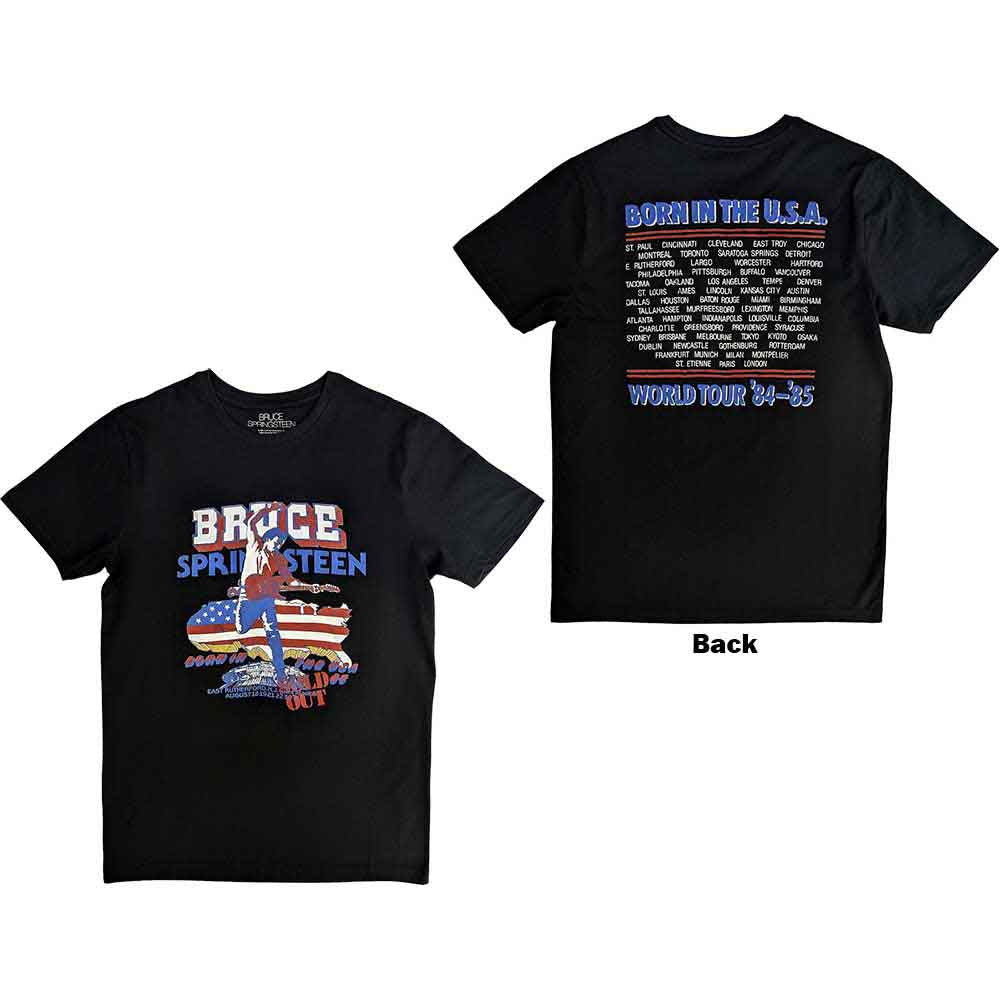 Bruce Springsteen - Born In The USA '85 - T-Shirt Black