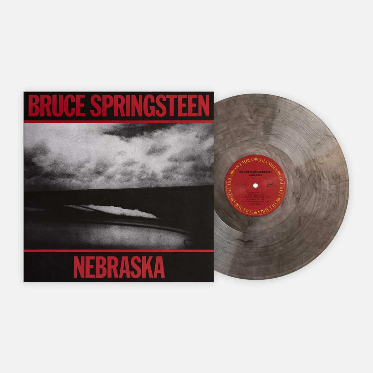 Bruce Springsteen - Nebraska (Limited Edition, Black Smoke Colored Vinyl) - Vinyl