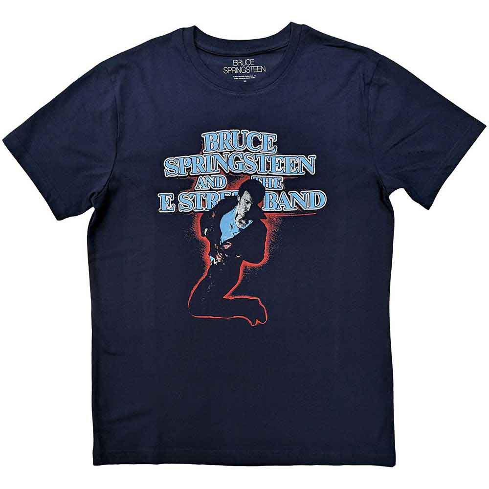 Bruce Springsteen - The E-Street Band - T-Shirt Blue