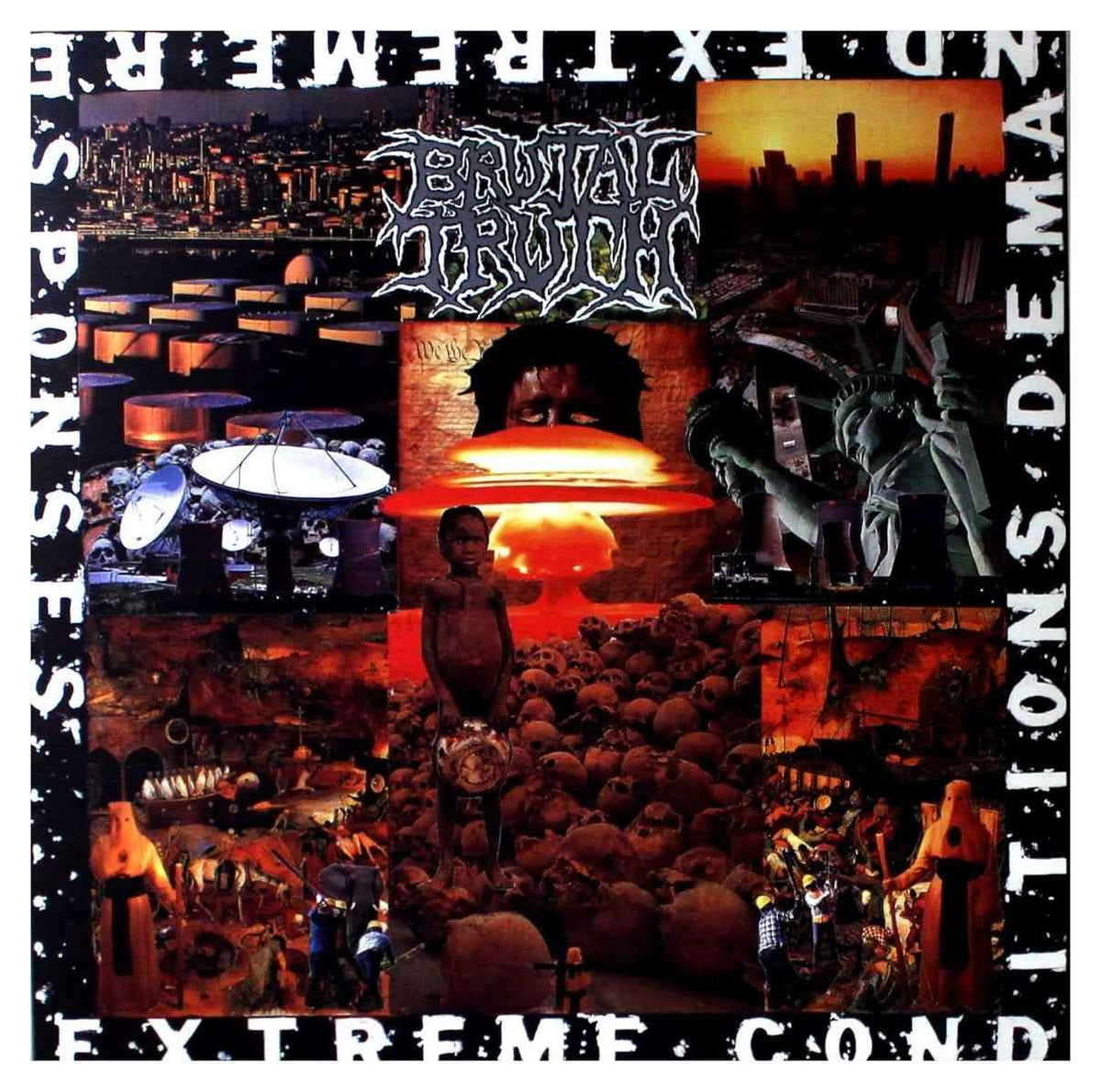 Brutal Truth - Extreme Conditions (RSD Essentials, Indie Exclusive, Half Orange & White Colored Vinyl) - Vinyl