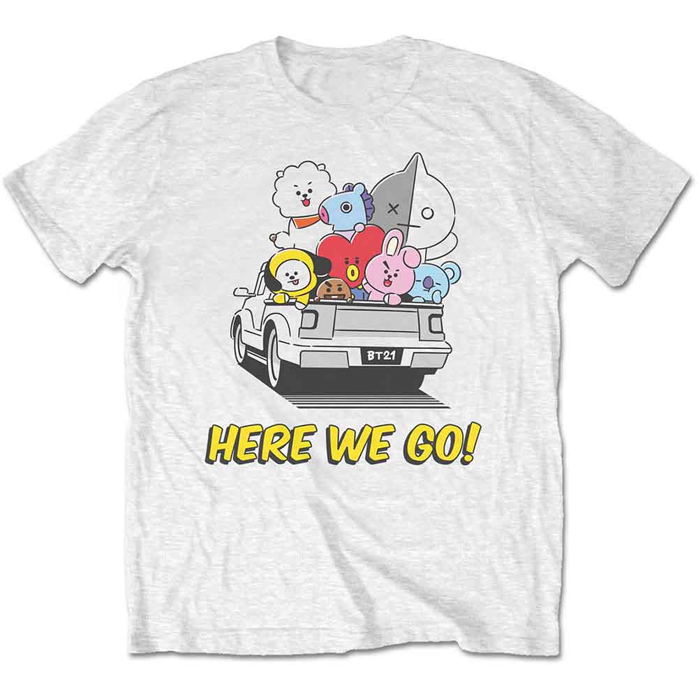 BT21 - Here We Go - T-Shirt White