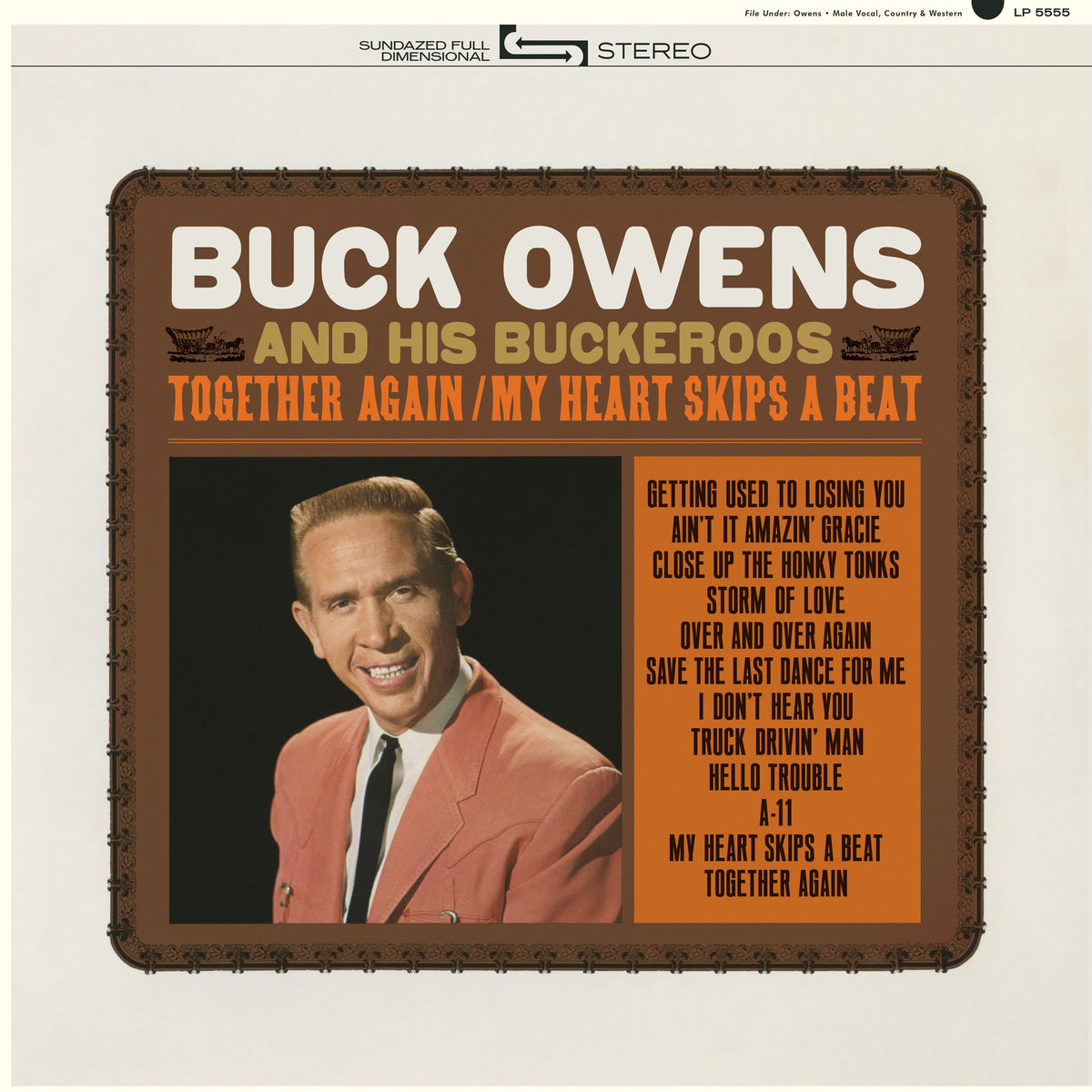 Buck and His Buckaroos Owens - Together Again / My Heart Skips A Beat (GOLD VINYL) - Vinyl OLD-RETIRE