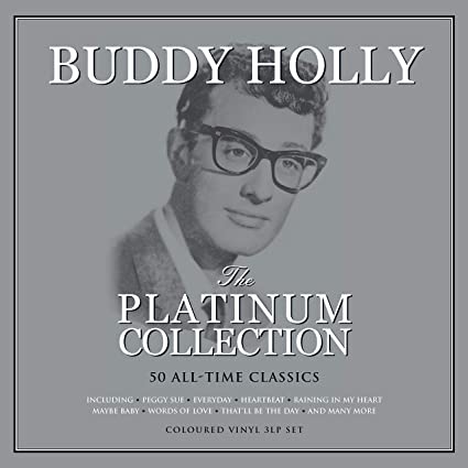 Buddy Holly - The Platinum Collection (Colored Vinyl, White, 3 Lp's) [Import] - Vinyl