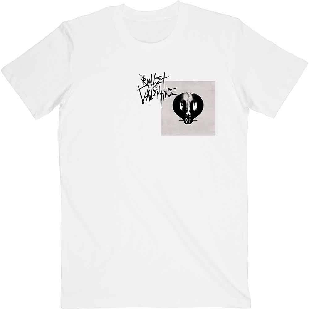 Bullet For My Valentine - Album Cropped & Logo - T-Shirt White