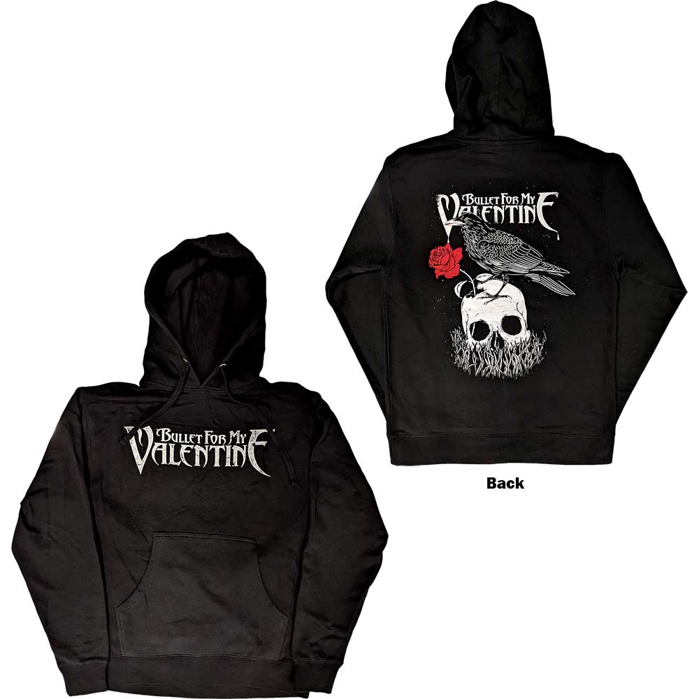 Bullet For My Valentine - Logo & Raven - Sweatshirt Black