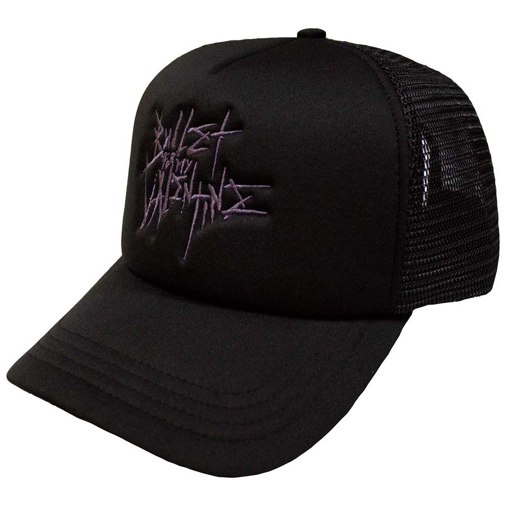Bullet For My Valentine - Purple Logo - Black