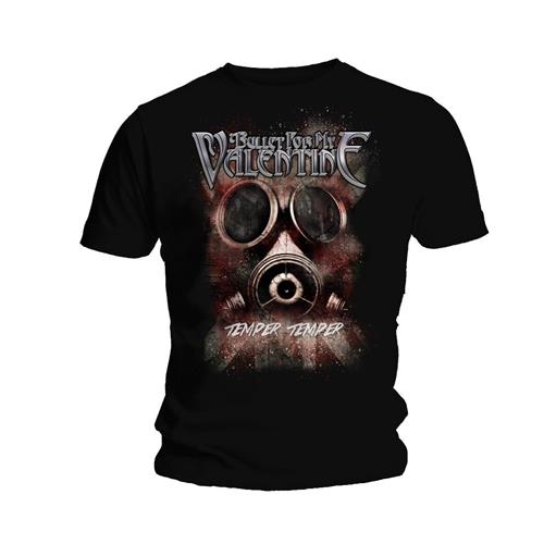 Bullet For My Valentine - Temper Temper Gas Mask - T-Shirt Black