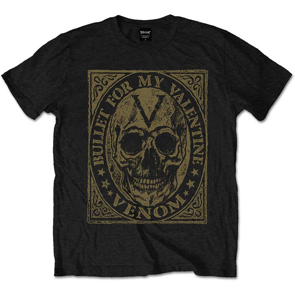 Bullet For My Valentine - Venom Skull - T-Shirt Black
