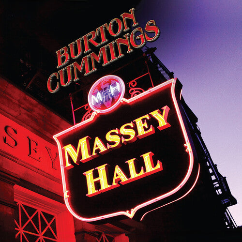 Burton Cummings - Massey Hall (Limited Edition, Red Colored Vinyl) (2 Lp's) - Vinyl