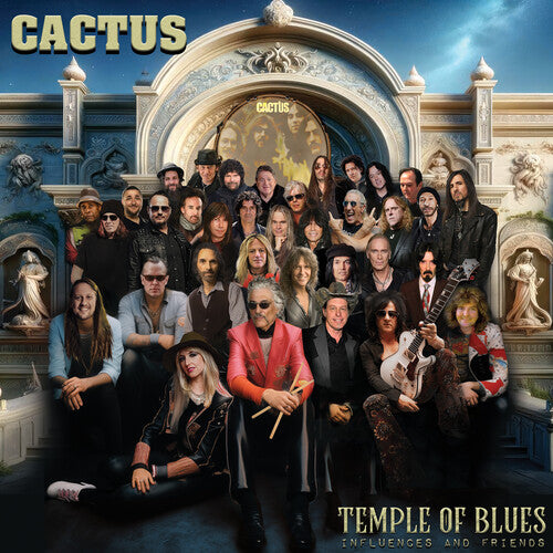 Cactus - Temple Of Blues - Influences & Friends (Limited Edition, Colored Vinyl, Red) (2 Lp's) - Vinyl