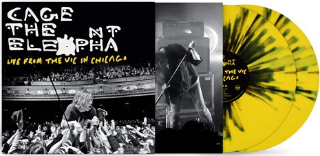 Cage The Elephant - Live From The Vic In Chicago (RSD Exclusive, Limited Edition, Vibrant Yellow & Black Splatter Colored Vinyl) (2 Lp's) - Vinyl