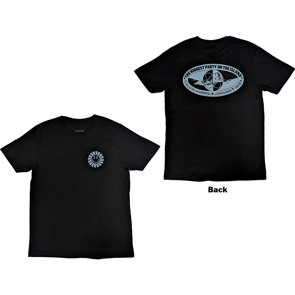 Calvin Harris - Biggest Party - T-Shirt Black