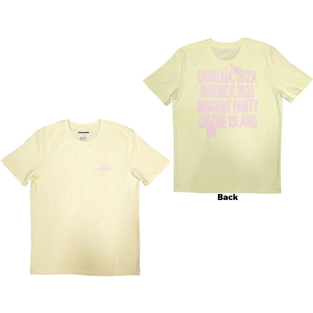 Calvin Harris - Summer '23 - T-Shirt Yellow