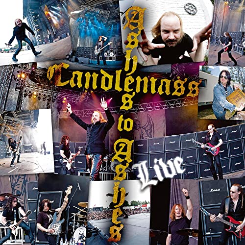 Candlemass - Ashes To Ashes (White W/ Yellow & Blue Splatter Vinyl 2Lp) - Vinyl