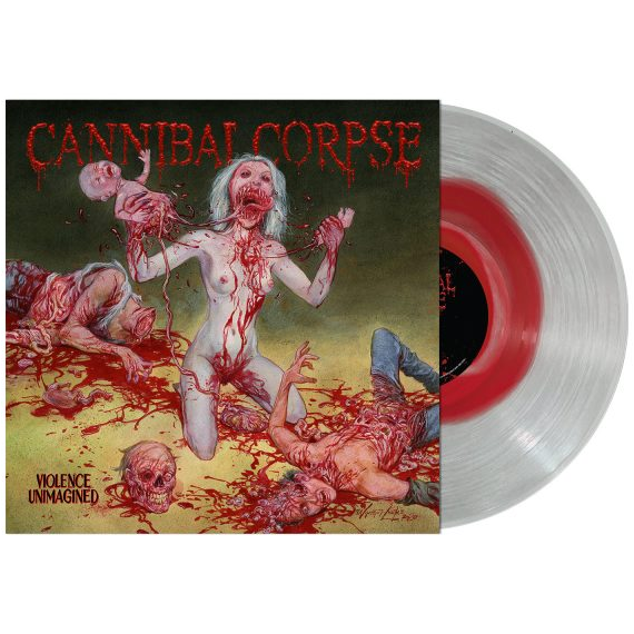 Cannibal Corpse - Violence Unimagined (Limited Edition, Clear with Red Splatter Colored Vinyl, Uncensored Version) - Vinyl