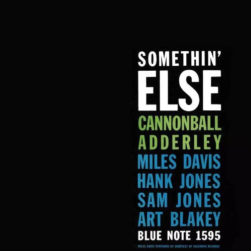 Cannonball Adderley - Somethin Else (Blue Note Essentials Series) - Vinyl