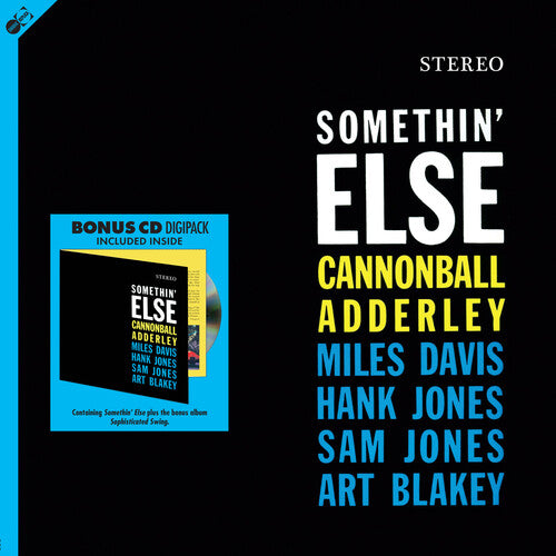 Cannonball Adderley - Somethin' Else [Limited 180-Gram Vinyl With Bonus Tracks & Bonus CD] [Import] - Vinyl