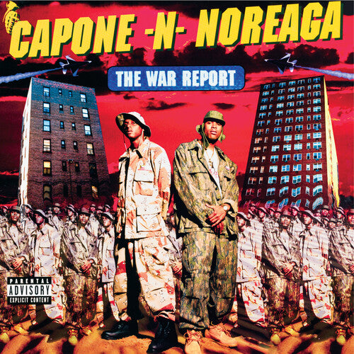 Capone-Noreaga - The War Report (Clear Vinyl with Red & Blue Splatter Vinyl) [Explicit Content] (2 LP) - Vinyl