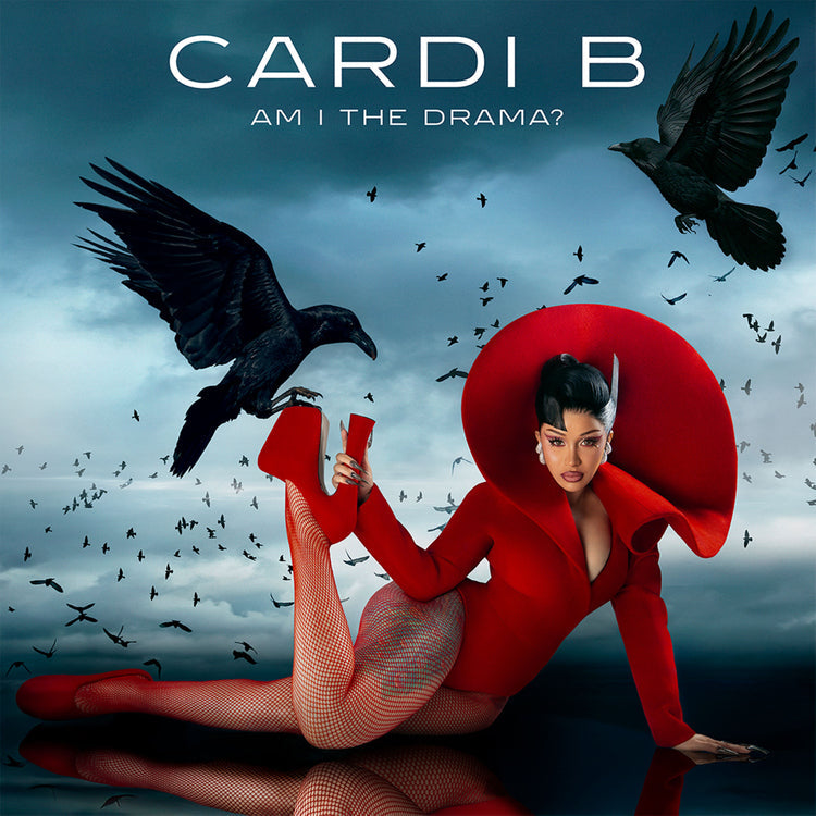 Cardi B - Am I The Drama? (Baby Blue Color Vinyl) (Includes Signed Art Card) - Vinyl