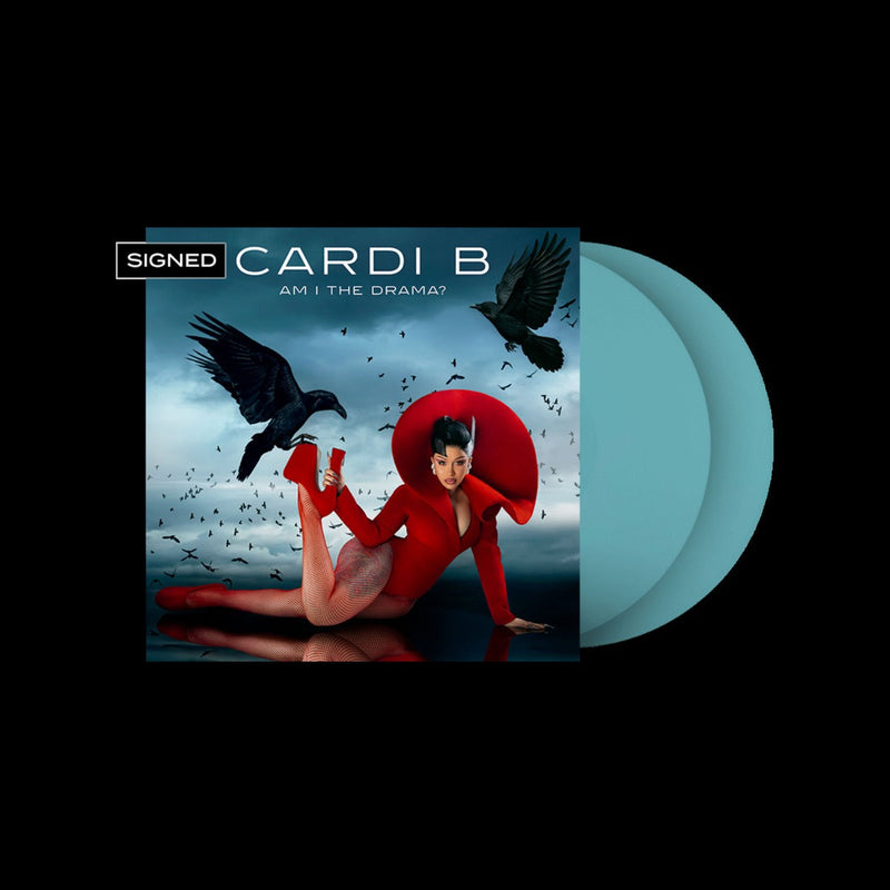 Cardi B - Am I The Drama? (Baby Blue Color Vinyl) (Includes Signed Art Card) - Vinyl