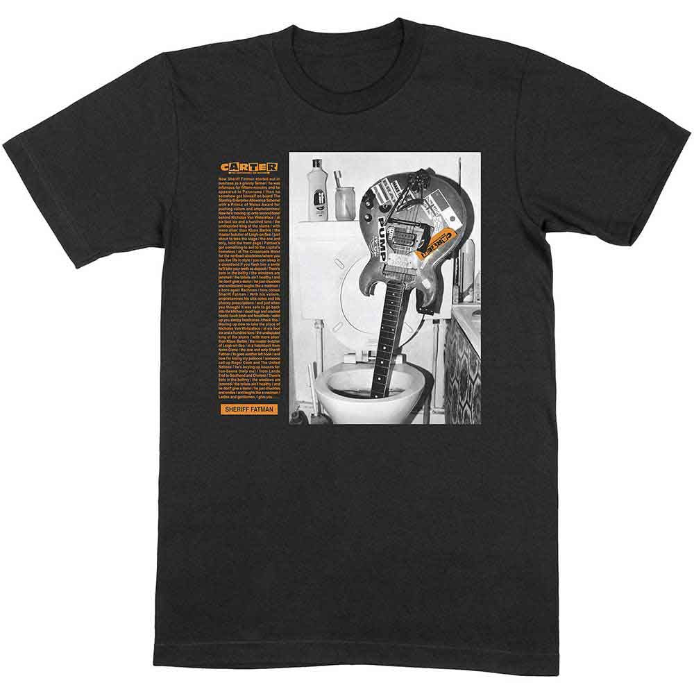 Carter USM - Sheriff Fatman - T-Shirt Black